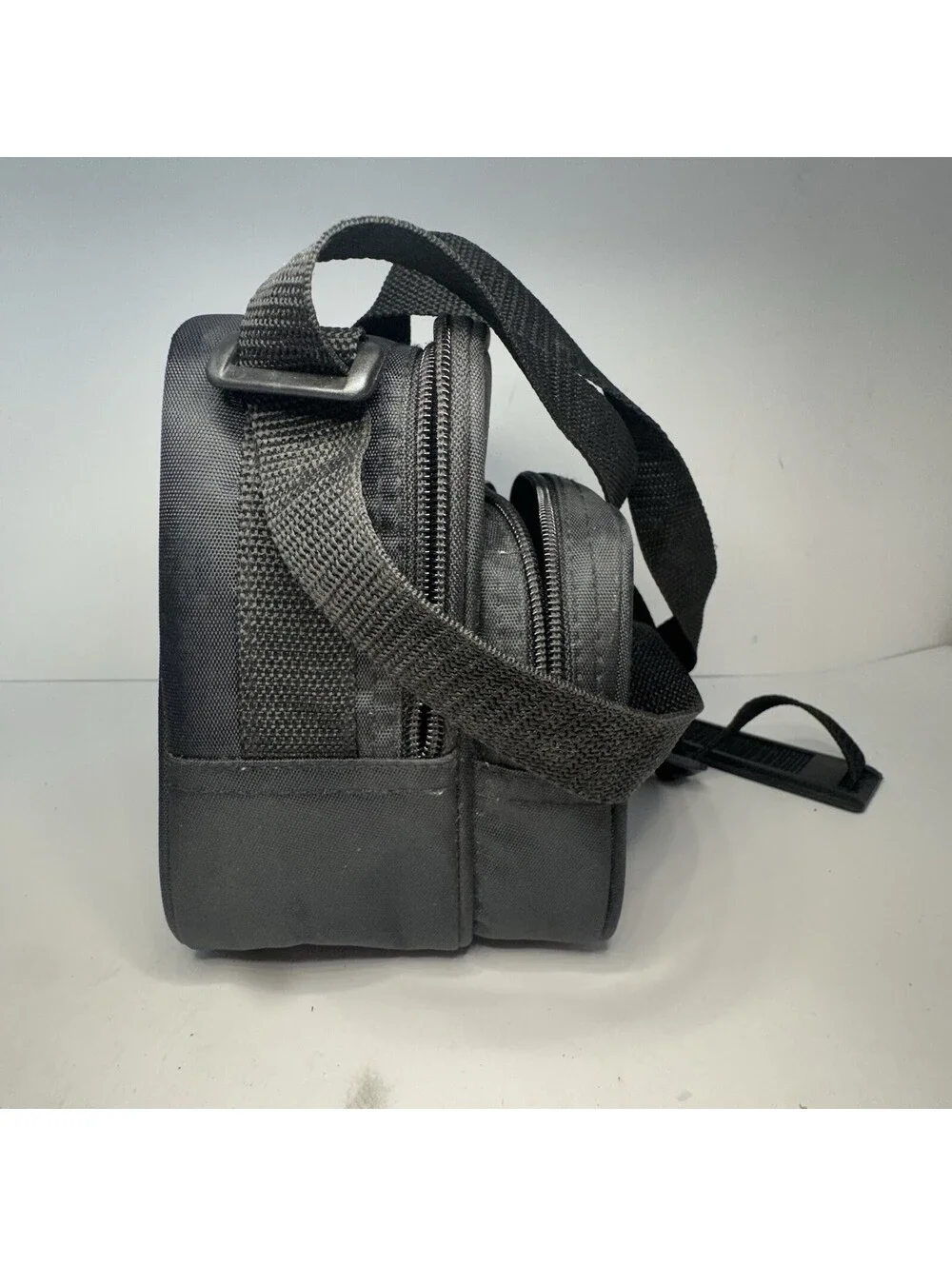 Samsonite Black Travel Shoulder Bag Small Crossbody Organizer Adjustable Strap